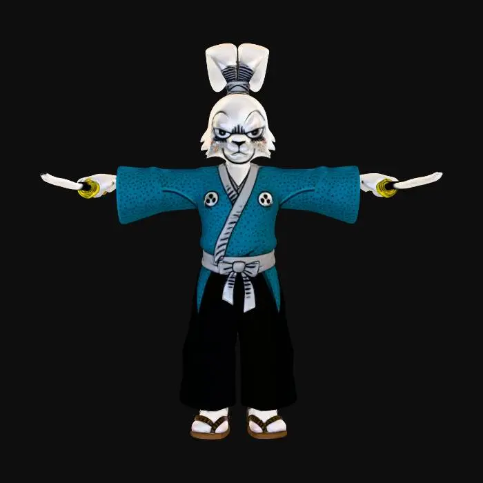 3D model for Usagi Yojimbo #Samurai2025#,