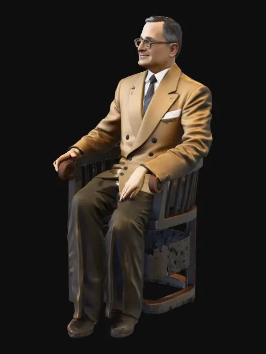 3D model for Statesman Portrait