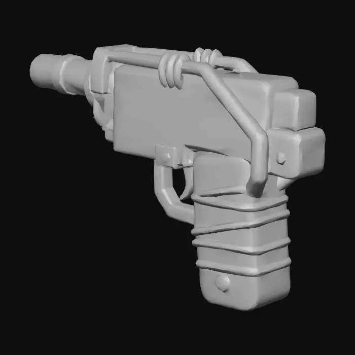 3D model for Rustbound Blaster