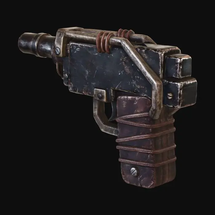 3D model for Rustbound Blaster