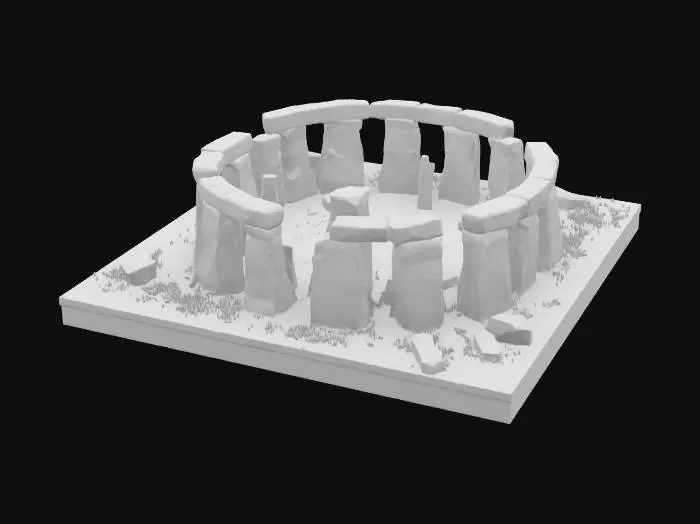 3D model for [England] Mystic Stonehenge, #AroundTheWorld#