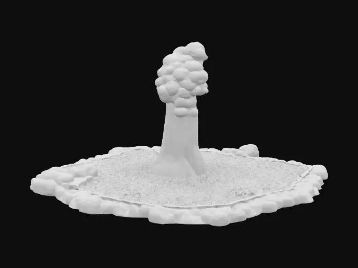3D model for [Wyoming] a meticulously detailed and accurate geyser in Yellowstone National Park that appears like a children's ball pit, #AroundTheWorld#