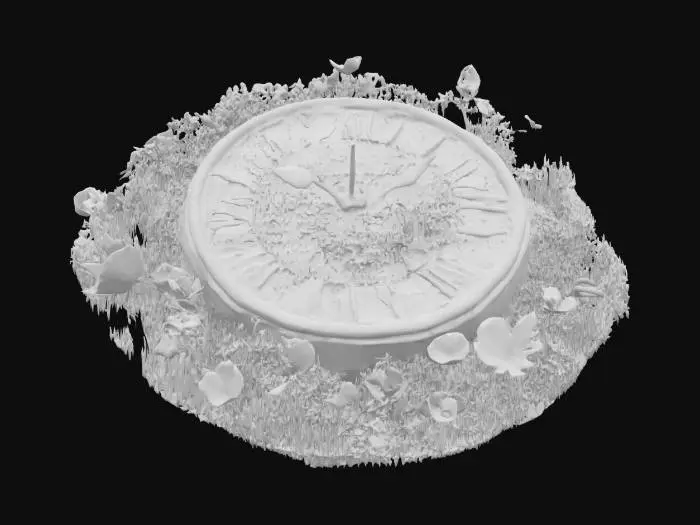 3D model for [Manitoba] Peace Garden Floral Clock, #AroundTheWorld#