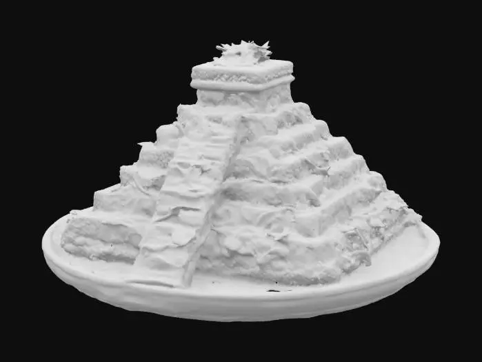 3D model for [Mexico] Chichén Itzá as a taco casserole, #AroundTheWorld#