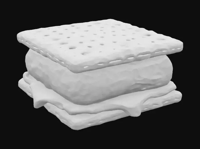 3D model for [Space], Galactic S'more, #AroundTheWorld#