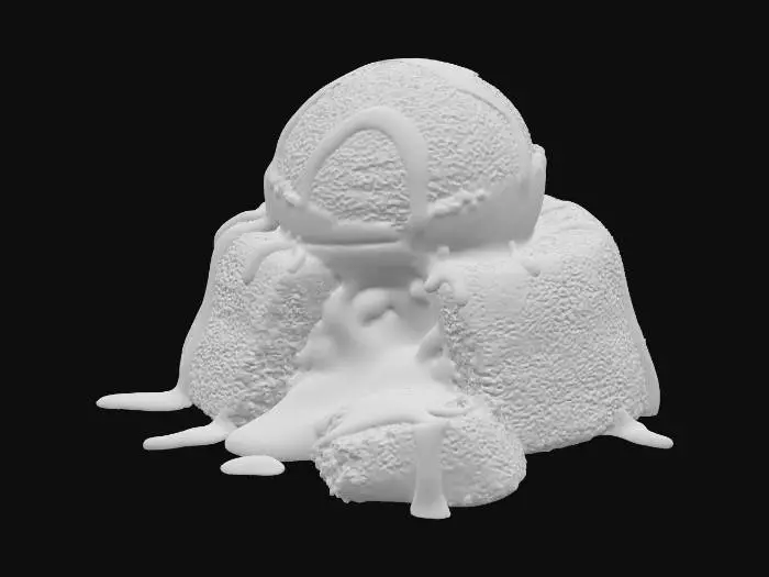 3D model for Lava Delight, #food#