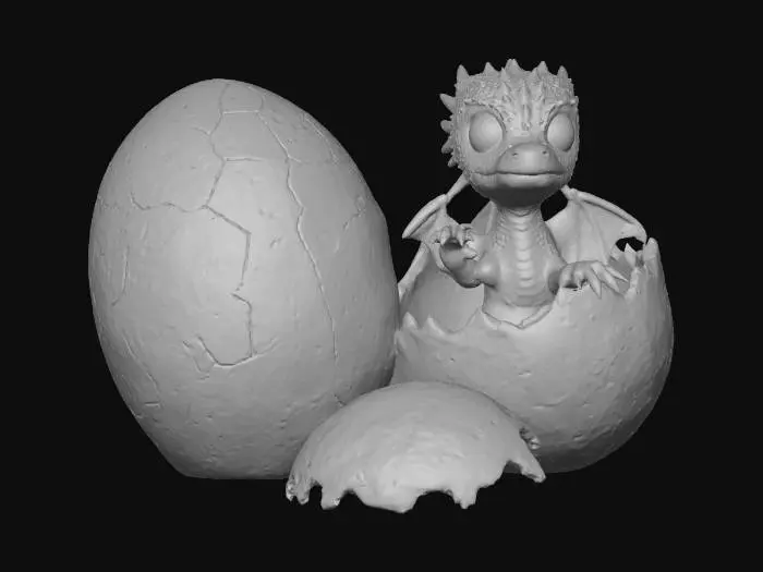 3D model for Hatchling's First Light