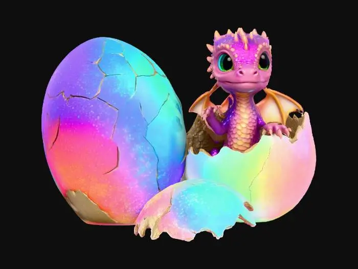 3D model for Hatchling's First Light