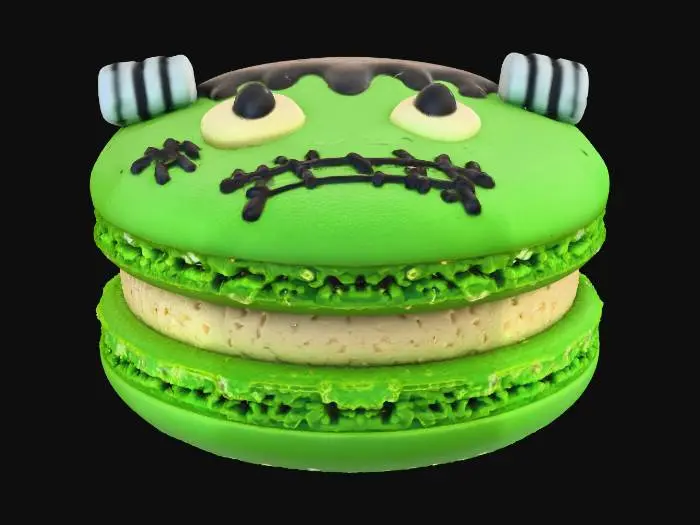 3D model for Frankenmacaron, #Halloween2025#