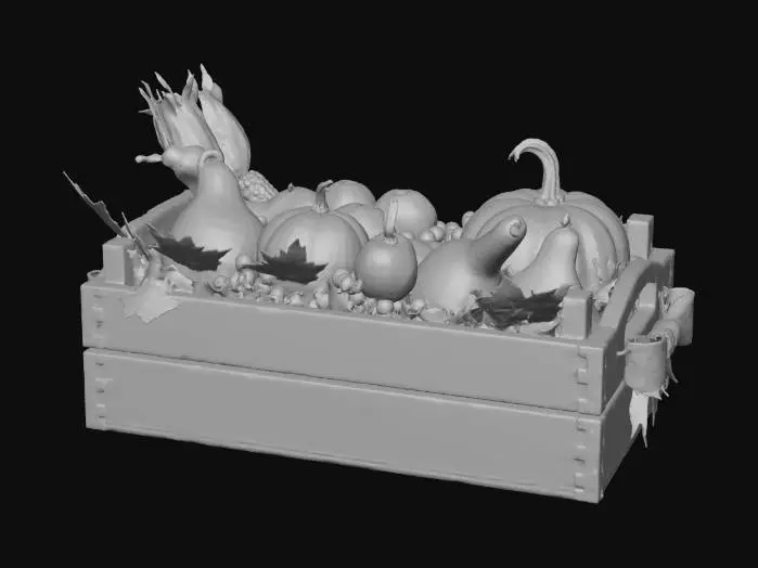 3D model for Autumn Abundance, #Thanksgiving#