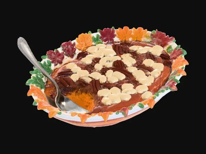 3D model for Autumn Delight Casserole, #Thanksgiving#