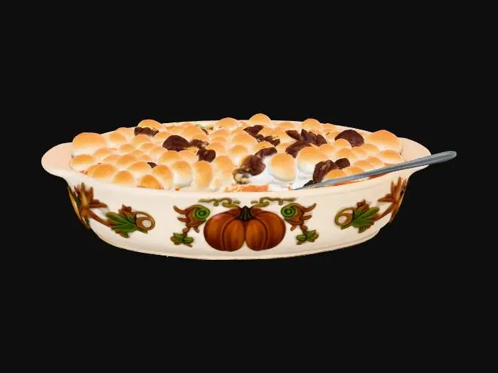 3D model for Autumn Delight Casserole, #Thanksgiving#