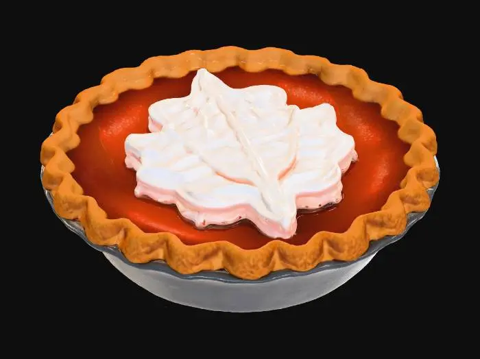 3D model for Autumn Delight, #Thanksgiving#