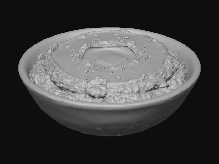 3D model for Mashed Potato Delight, #Thanksgiving#