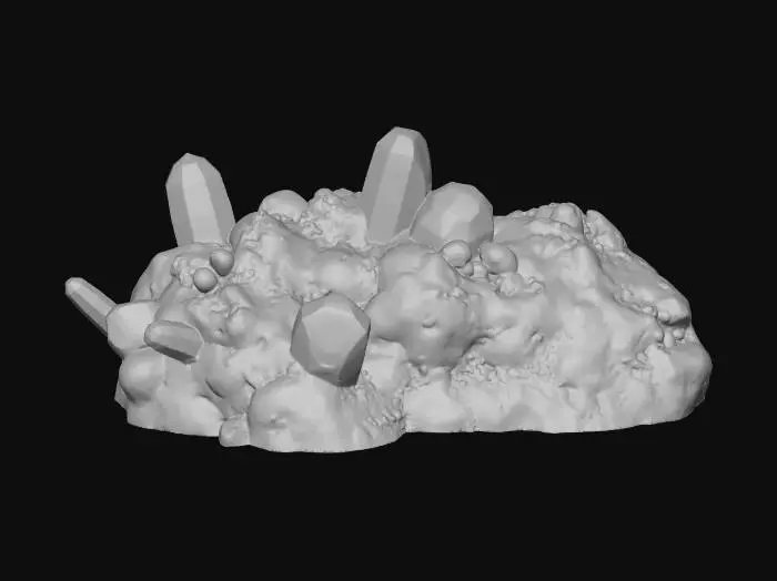 3D model for Cosmic Crystalline Formation