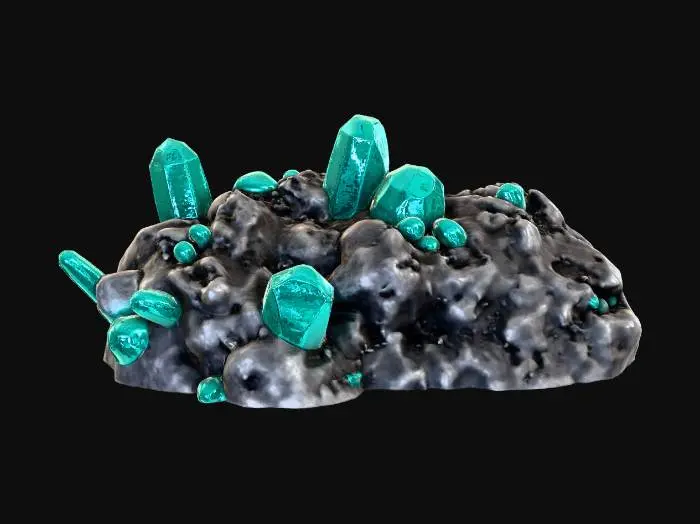 3D model for Cosmic Crystalline Formation