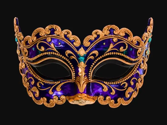 3D model for Ornate Venetian Masquerade Mask