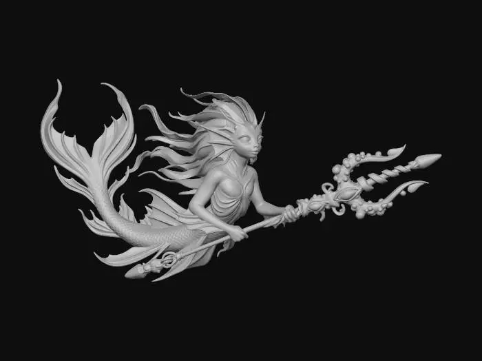 3D model for Tideweaver of the Coral Trident