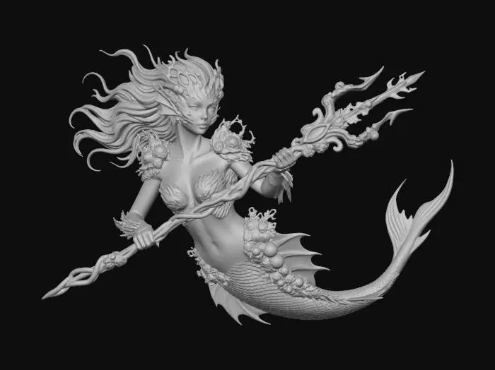 3D model for Coral Crowned Empress