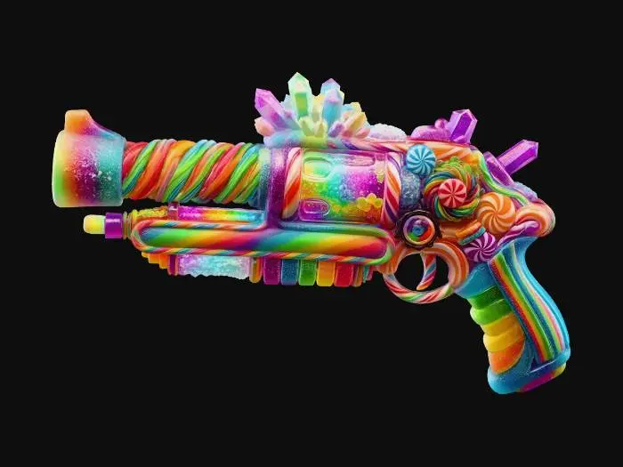 3D model for Rainbow Candy Blaster