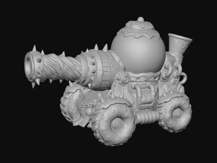 3D model for Rainbow Sugar Siege Engine