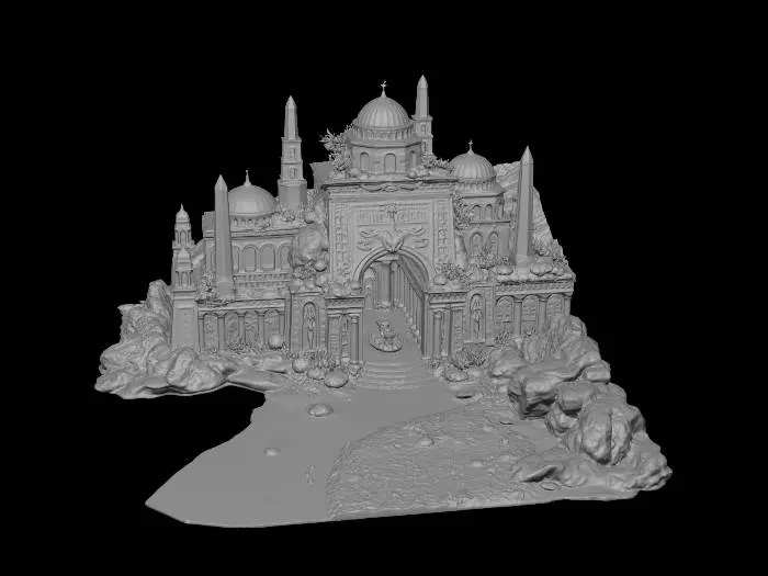 3D model for Neon Atlantis