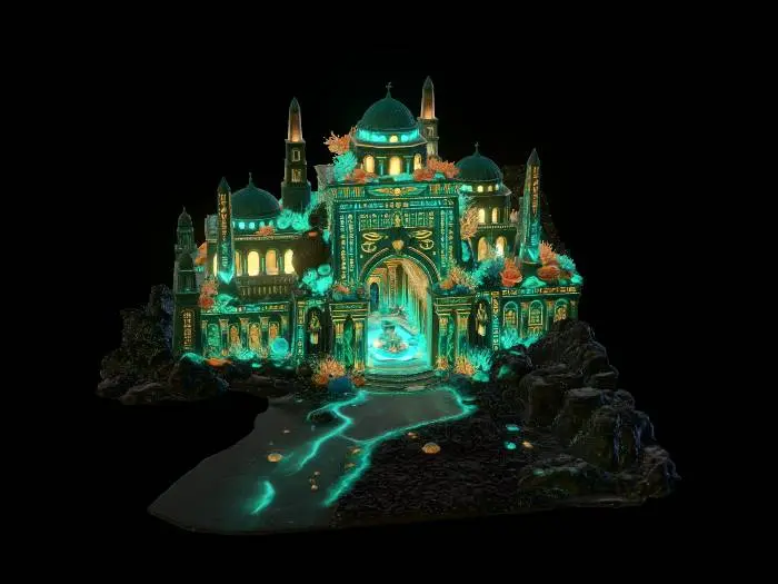 3D model for Neon Atlantis