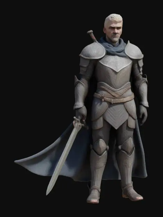 3D model for Full Body, Stylized, Highly Detailed, Ultra Realistic, Game Assets, Game of Thrones