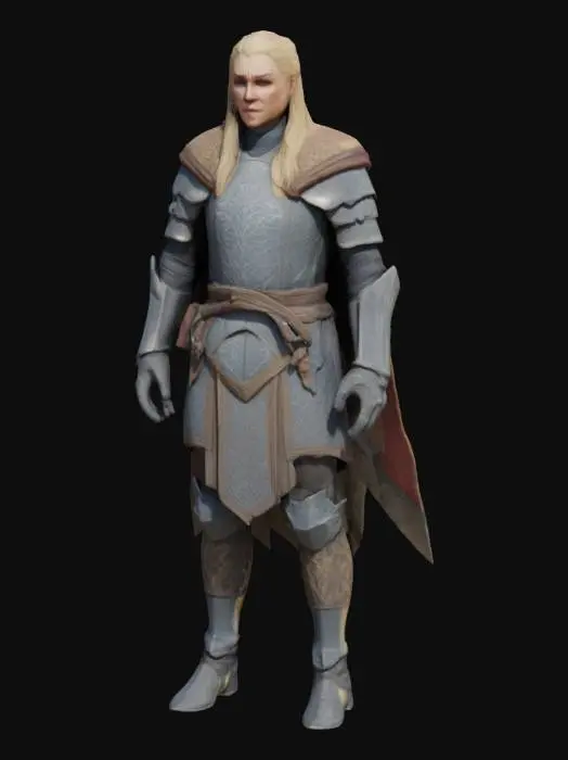 3D model for Full Body, Stylized, Highly Detailed, Ultra Realistic, Game Assets, Game of Thrones