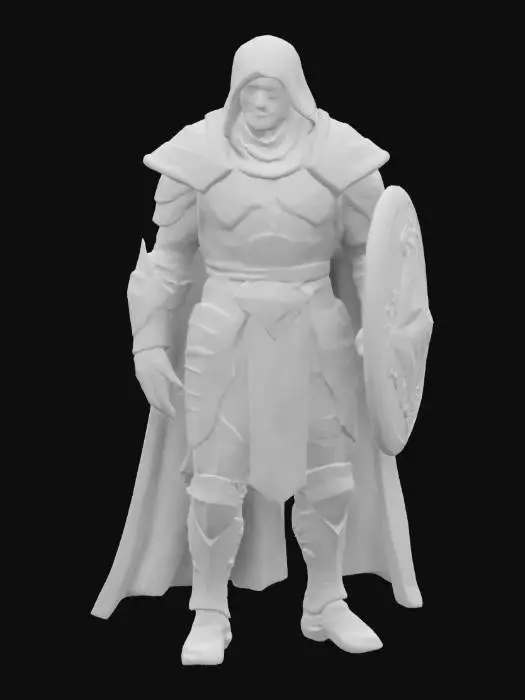 3D model for Dungeons and Dragons Campaign Miniature, Game Assets, Highly Detailed, Ultra Realistic