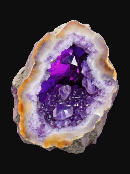 3D model for Amethyst Geode