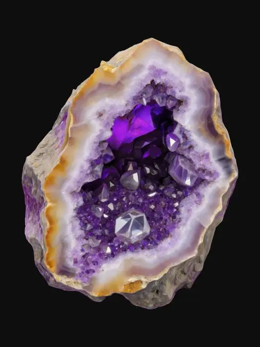 3D model for Amethyst Geode