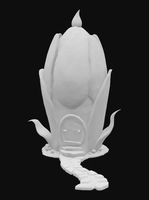 3D model for [Amsterdam] a tulip bulb house, #AroundTheWorld#