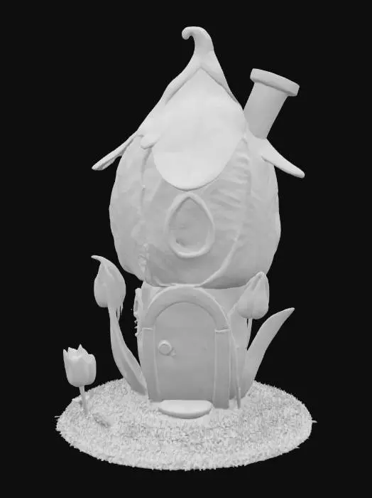 3D model for [Amsterdam] a tulip bulb house, #AroundTheWorld#