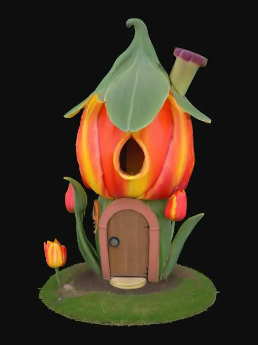 3D model for [Amsterdam] a tulip bulb house, #AroundTheWorld#