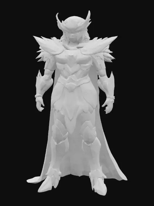 3D model for Saint Seiya Libra Dohko God Cloth