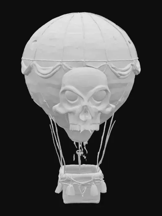 3D model for Skull Balloon Adventure