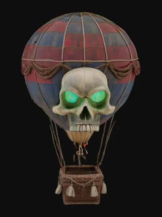 3D model for Skull Balloon Adventure