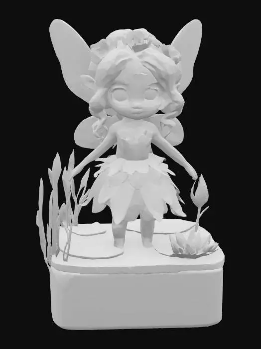 3D model for Water Lily Fairy