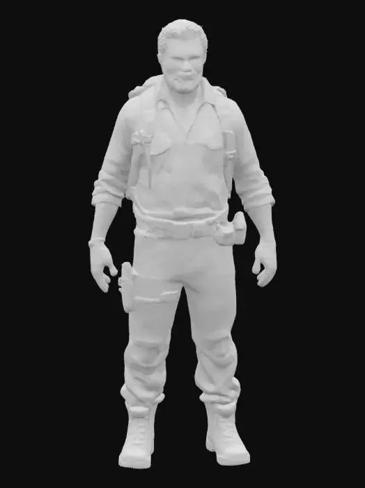 3D model for Highly Detailed, Ultra Realistic, Full Body Character, The Last of Us