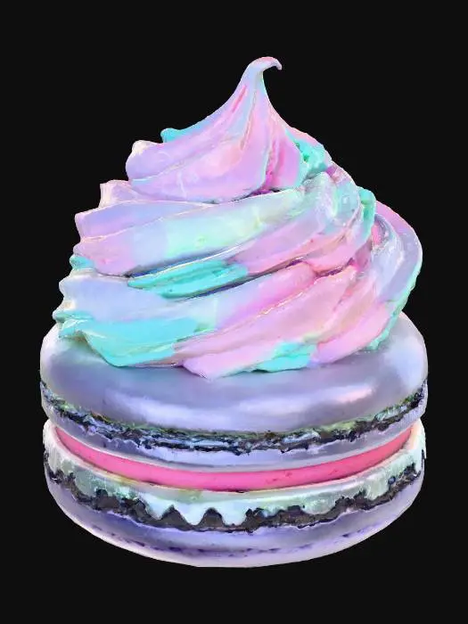3D model for Macaron Dreamscape, #food#
