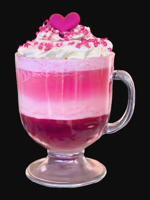 3D model for Sweet Heart Delight, #food#