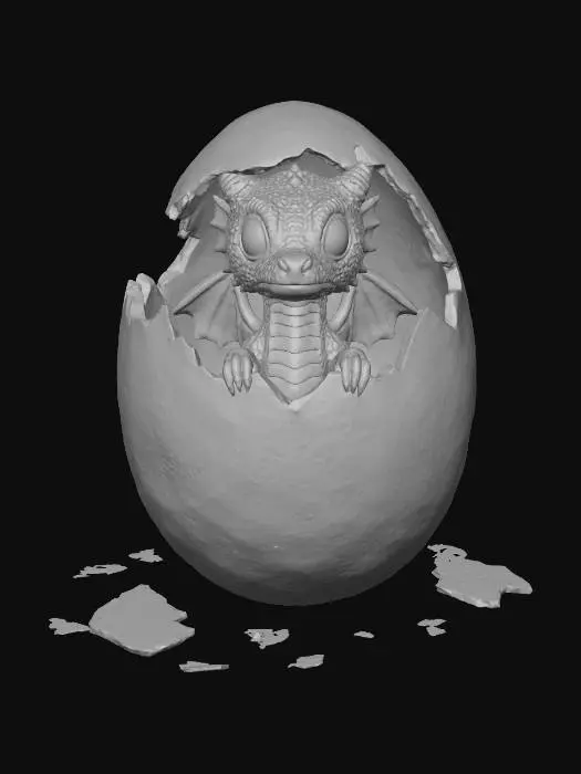 3D model for Hatching Wonder