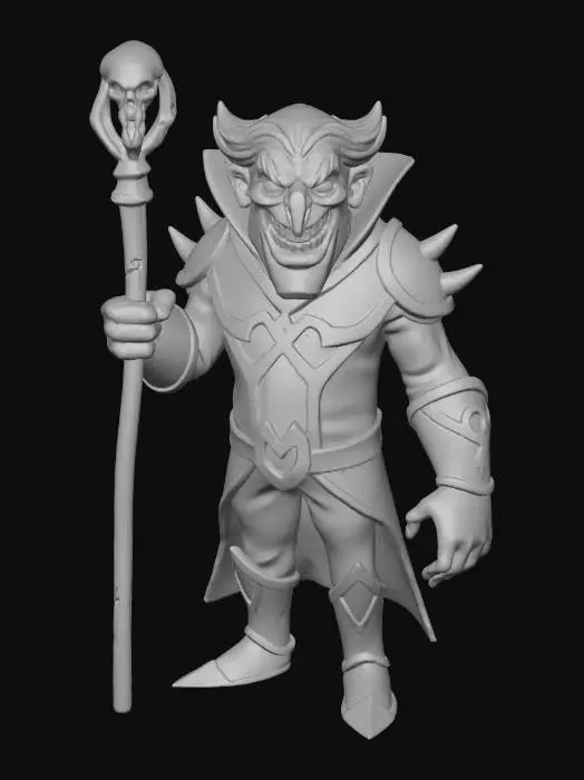 3D model for Dark Sorcerer, #villain#