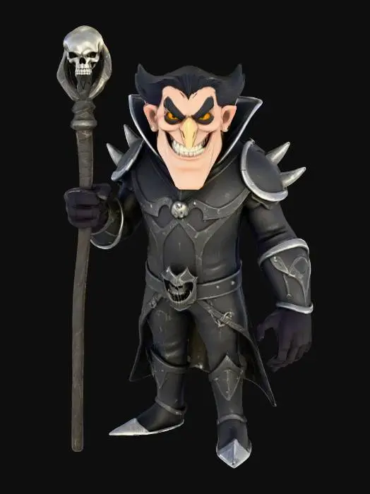 3D model for Dark Sorcerer, #villain#