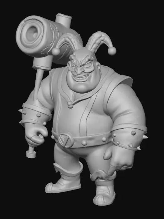 3D model for Jovial Jester, #villain#