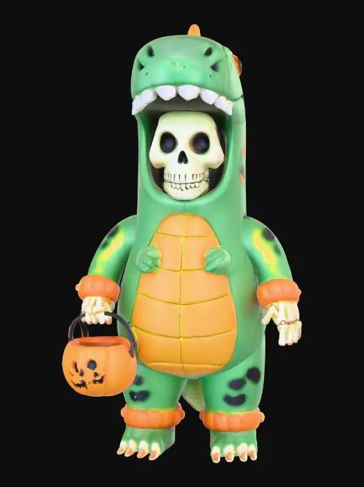 3D model for Dino Bones Trickster, #Halloween2025#