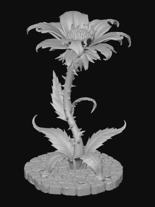 3D model for Ethereal Bloom, #Halloween2025#