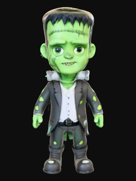 3D model for Friendly Frankenstein Jr., #Halloween2025#