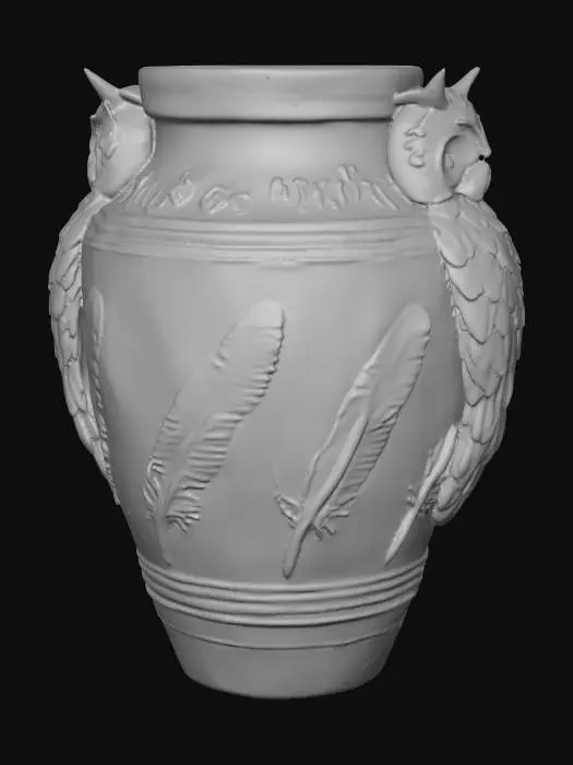 3D model for owl urn, #Halloween2025#
